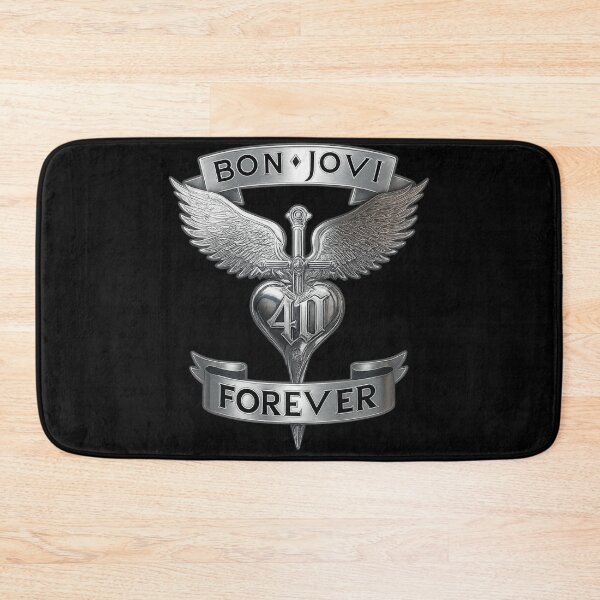 Item preview, Bon Jovi Winged Dagger Heart – 40th Anniversary Tribute designed and sold by riecounrare1984.
