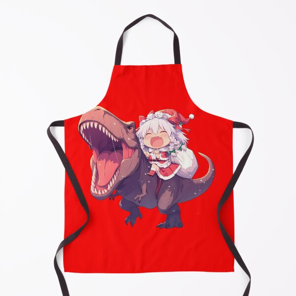 Item preview, Sakuya Izayoi Touhou Anime Girl Christmas Santa Dinosaur Joy designed and sold by Raslbazola.