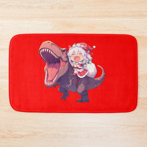 Item preview, Sakuya Izayoi Touhou Anime Girl Christmas Santa Dinosaur Joy designed and sold by Raslbazola.