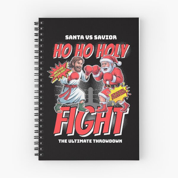Item preview, Funny Christmas Boxing  Jesus vs Santa Holiday Fight designed and sold by AdrianMakeArts.