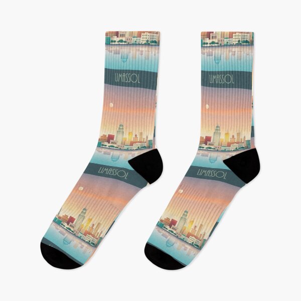 Item preview,  Minimalist skyline of  Limassol designed and sold by paulrommer.