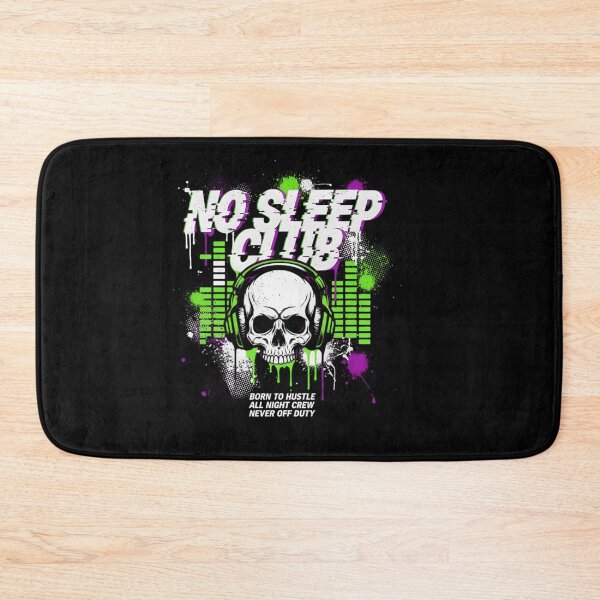 Item preview, No Sleep Club Streetwear T-Shirt Design Graffiti Eye Glitch Style Hustle All Night designed and sold by thuuthays.