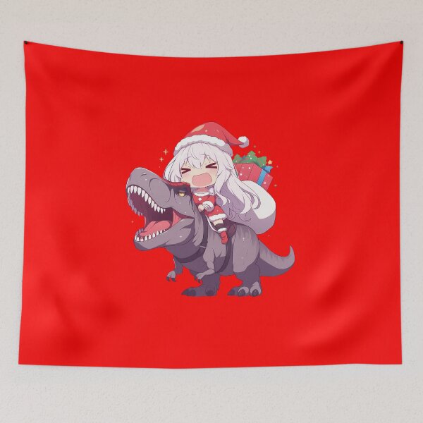 Item preview, Altair Re Creators Anime Girl Christmas Santa Dinosaur Joy designed and sold by Raslbazola.