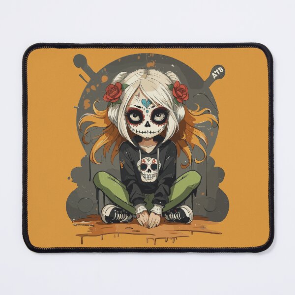 Item preview, Mischievous Sugar Skull Girl (28) designed and sold by A78-Designs.