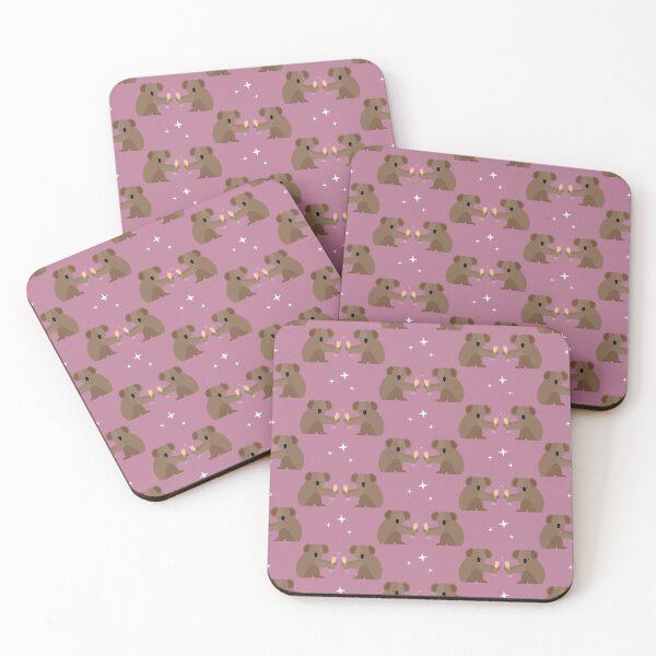 Item preview, Toasting koalas on purple designed and sold by reneesillus.