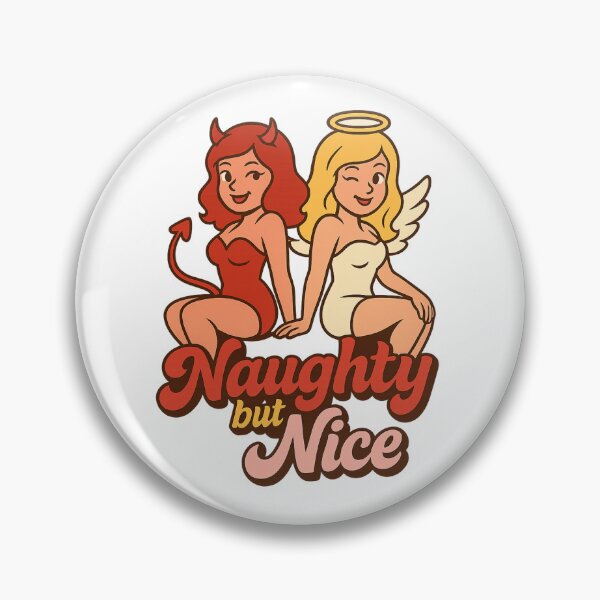 Item preview, Naughty but Nice Devil and Angel designed and sold by UNK-Fatigues.