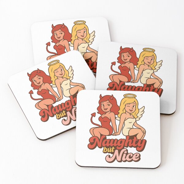Item preview, Naughty but Nice Devil and Angel designed and sold by UNK-Fatigues.