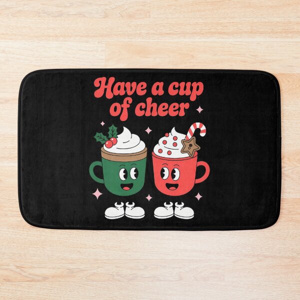 Item preview, Have A Cup Of Cheer Coffee Hot Cocoa Christmas Cartoon designed and sold by Turbotine.