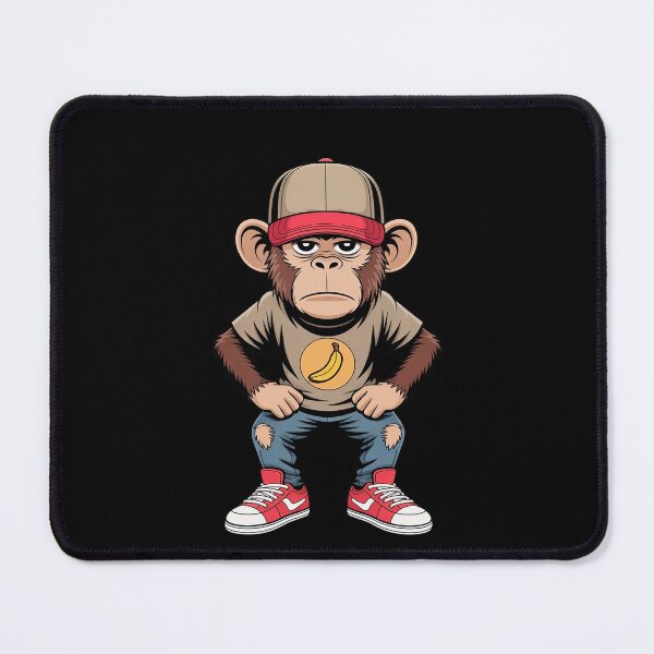 Item preview, Mens Summer Monkey Print Tops Cartoon Print designed and sold by HuValverdeArt.