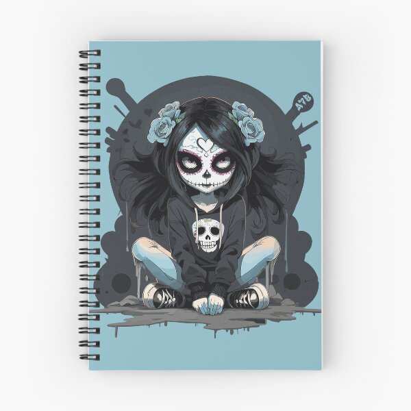 Item preview, Mischievous Sugar Skull Girl (29) designed and sold by A78-Designs.