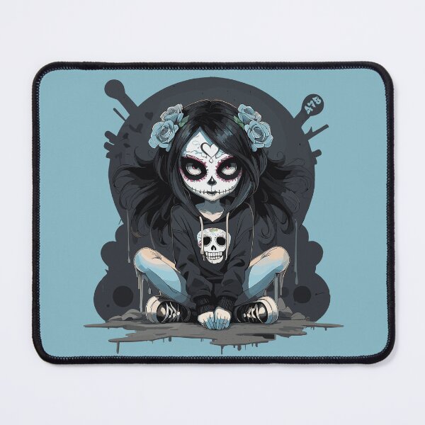 Item preview, Mischievous Sugar Skull Girl (29) designed and sold by A78-Designs.