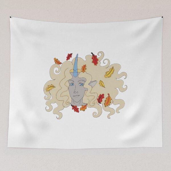 Item preview, Mystical Autumn Unicorn  designed and sold by SapfireStuArt.