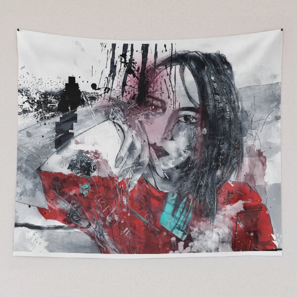 Item preview, artistic portrait designed and sold by Saint Arts Studio.