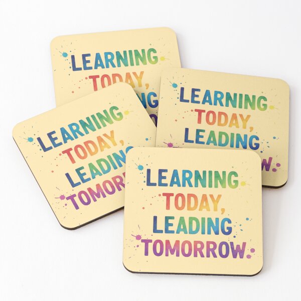Item preview, Learning Today, Leading Tomorrow – Educational Motivation designed and sold by Amr Darwish Graphic designer.