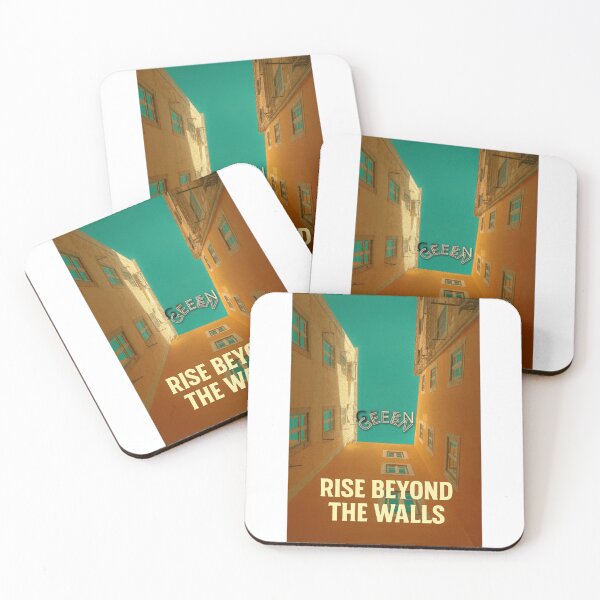 Item preview, Rise Beyond the Walls | 90s Vintage Lisbon Architecture Poster - Freedom and Perspective designed and sold by GeEeN.