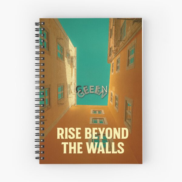 Item preview, Rise Beyond the Walls | 90s Vintage Lisbon Architecture Poster - Freedom and Perspective designed and sold by GeEeN.