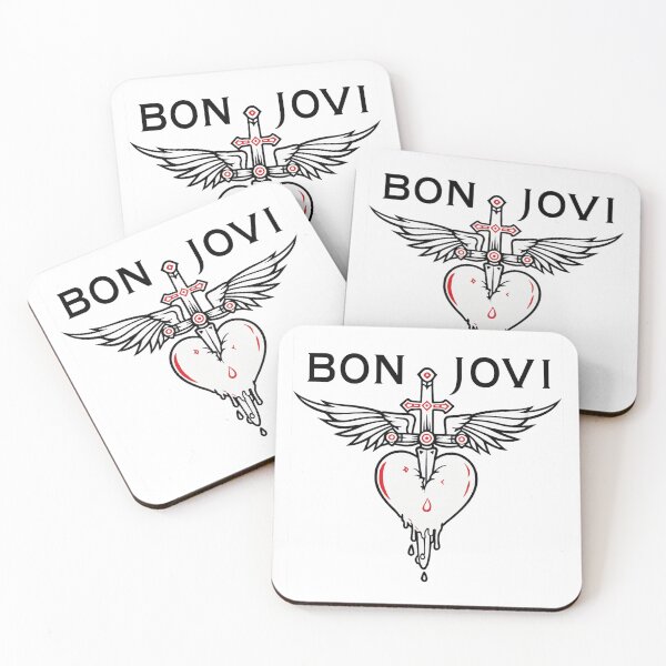 Item preview, Bon Jovi Winged Dagger Heart designed and sold by riecounrare1984.