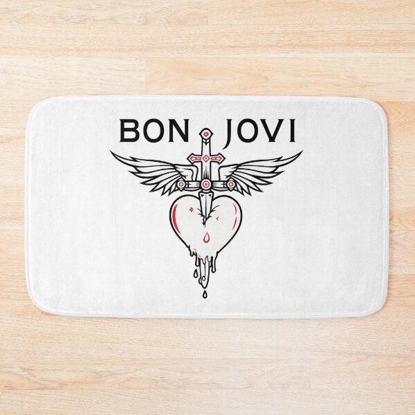 Item preview, Bon Jovi Winged Dagger Heart designed and sold by riecounrare1984.