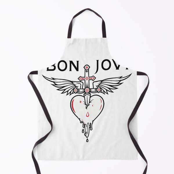 Item preview, Bon Jovi Winged Dagger Heart designed and sold by riecounrare1984.
