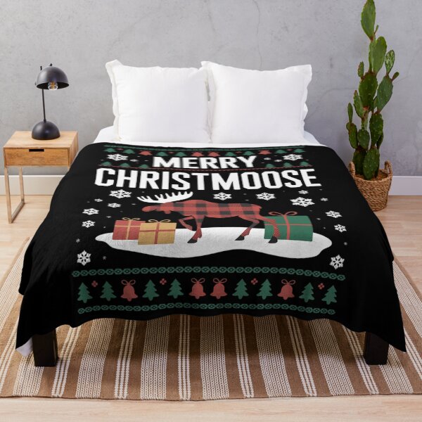 Item preview, Merry Christmoose Christmas Moose Lover Xmas Holiday designed and sold by brynatshop.