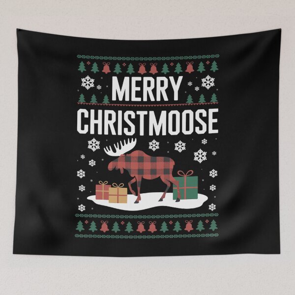 Item preview, Merry Christmoose Christmas Moose Lover Xmas Holiday designed and sold by brynatshop.