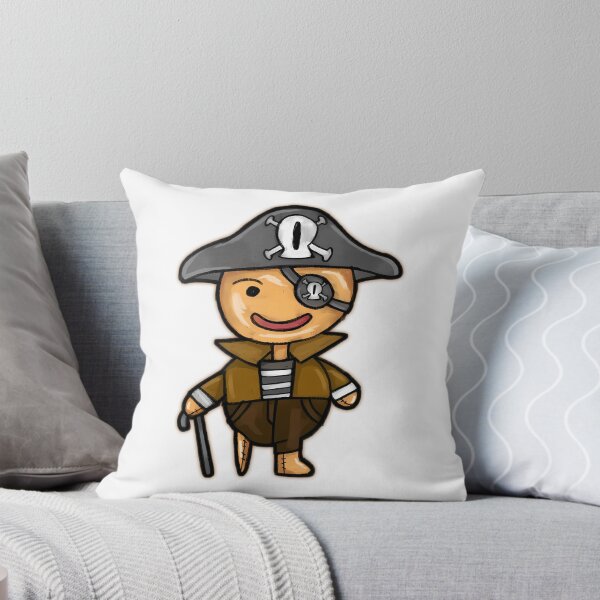 Item preview, Cute Gingerbread Pirate With Eyepatch designed and sold by SapfireStuArt.