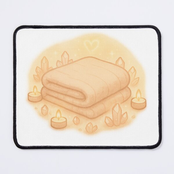 Item preview, Crystal Blanket Nest | Cozy Self Care Sticker & Feminine Healing Space Art designed and sold by HerDreamCodes.