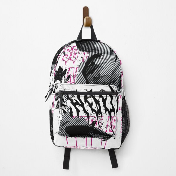 Item preview, Grungy Butterfly: Dark Optical Illusion Print designed and sold by Bewtm12.