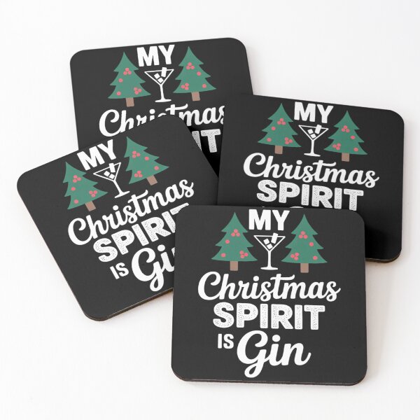 Item preview, My Christmas Spirit Is Gin Xmas designed and sold by Turbotine.