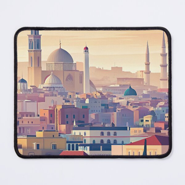 Item preview, Minimalist skyline of Nicosia designed and sold by paulrommer.