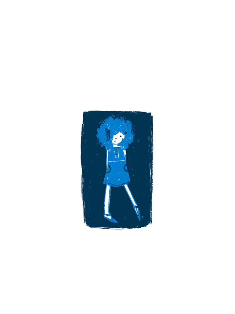 Thumbnail 4 of 4, iPhone Case, Feeling Blue designed and sold by RashasWashing.