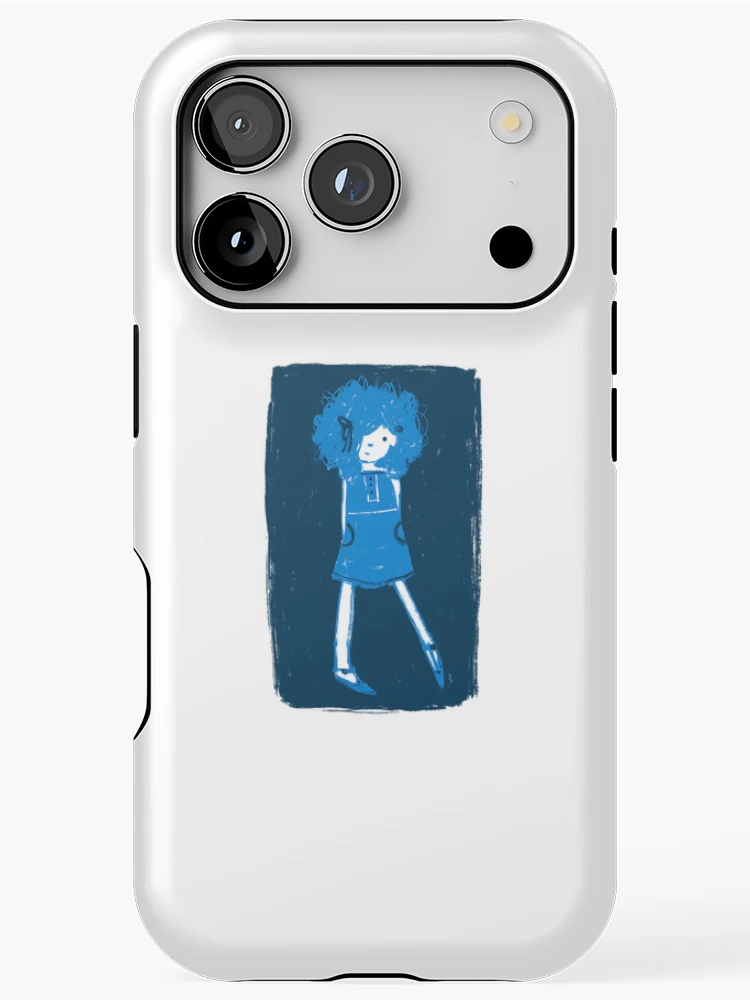 Thumbnail 1 of 4, iPhone Case, Feeling Blue designed and sold by RashasWashing.