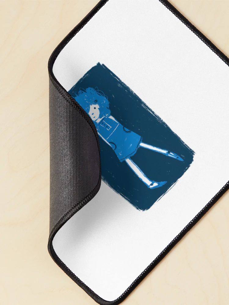 Thumbnail 2 of 5, Mouse Pad, Feeling Blue designed and sold by RashasWashing.