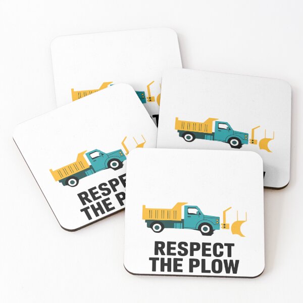 Item preview, Respect The Plow Snow Plow Truck Driver Winter Gift designed and sold by Turbotine.