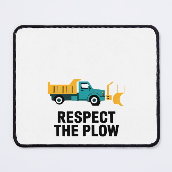 Item preview, Respect The Plow Snow Plow Truck Driver Winter Gift designed and sold by Turbotine.