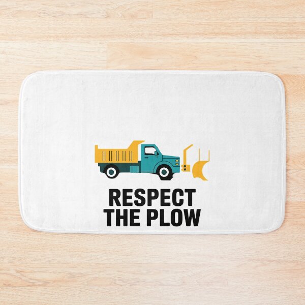 Item preview, Respect The Plow Snow Plow Truck Driver Winter Gift designed and sold by Turbotine.