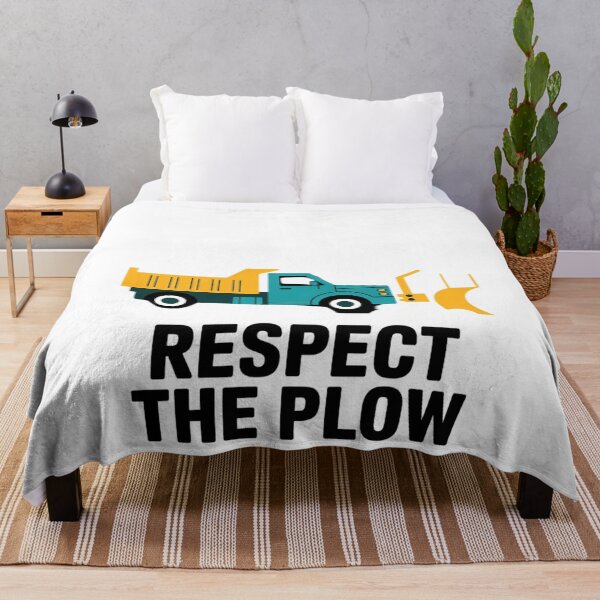 Item preview, Respect The Plow Snow Plow Truck Driver Winter Gift designed and sold by Turbotine.