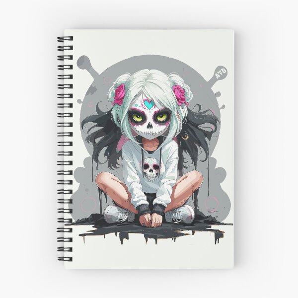 Item preview, Mischievous Sugar Skull Girl (31) designed and sold by A78-Designs.