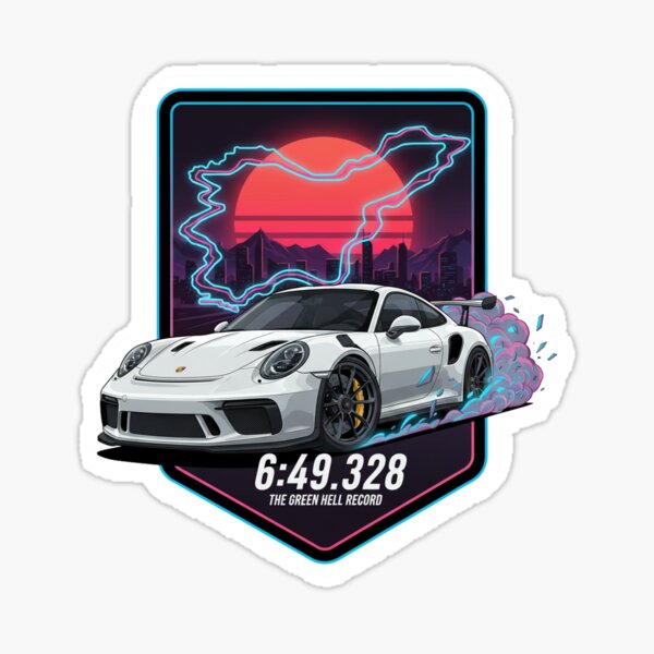 Logo Golf 7 Adesivo In Vinile Nürburgring: Adesivo Da Circuito Da Corsa Per Auto, Moto E Appassionati Di Sport Motoristici - Italia Adesivi Moto - Foto 2