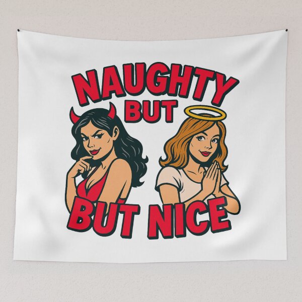 Item preview, Naughty but Nice Devil and Angel designed and sold by UNK-Fatigues.
