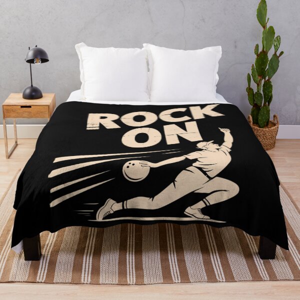 Item preview, Rock On Funny Curling Winter Sports Rock N Roll designed and sold by Turbotine.