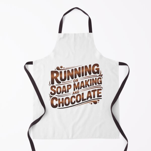 Item preview, Running On Soap Making And Chocolate Craft Hobby Humor Chocolate Lover designed and sold by BeLdiAuRa.