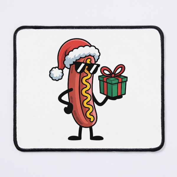 Item preview, Santa Hotdog Funny Xmas Food Christmas designed and sold by Turbotine.