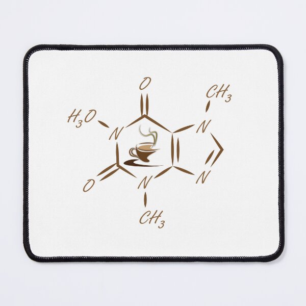 Item preview, Coffee Molecule Poster designed and sold by O2 Artistry.