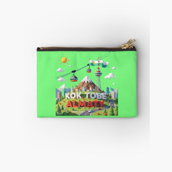 Item preview, Kok Tobe Hill  Title: Kok Tobe Hill – Funny 3D Sketch of Almaty’s Sky View,  designed and sold by PaintMeWorld.