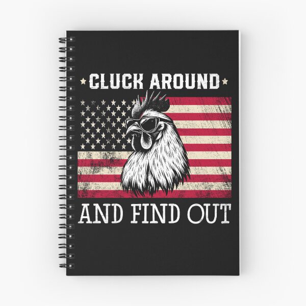 Item preview, Patriotic Rooster Cluck Around T-Shirt designed and sold by LashondaGreen89.