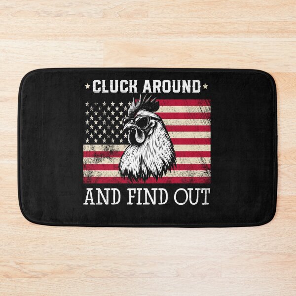 Item preview, Patriotic Rooster Cluck Around T-Shirt designed and sold by LashondaGreen89.