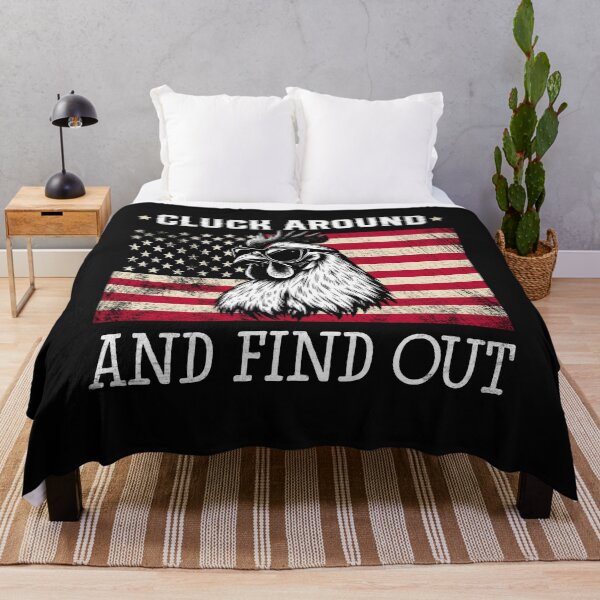 Item preview, Patriotic Rooster Cluck Around T-Shirt designed and sold by LashondaGreen89.