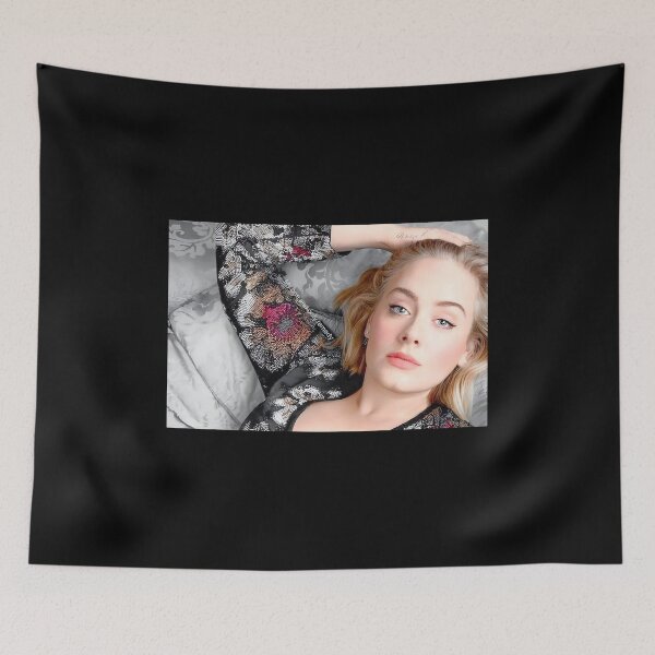 Item preview, Adele Elegant Portrait – Soulful Beauty and Cinematic Glamour Art designed and sold by fatuhuwarradf.