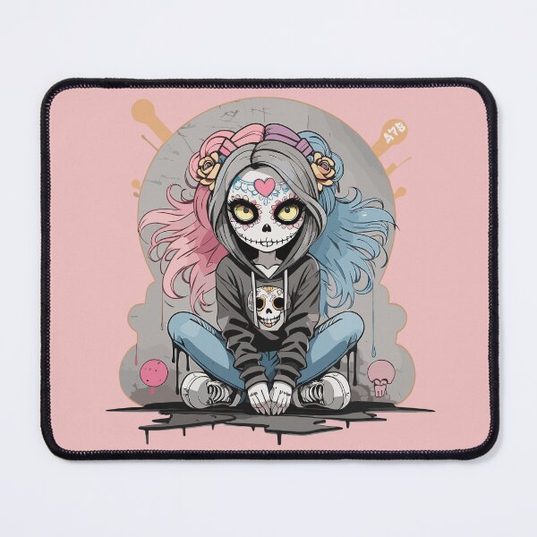 Item preview, Mischievous Sugar Skull Girl (34) designed and sold by A78-Designs.
